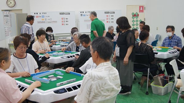 健康マージャン 西濃地区教室　ステップアップ教室の様子