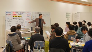 健康マージャン岐阜地区教室　ステップアップ教室の様子