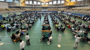 健康マージャン岐阜地区教室　ステップアップ教室の様子
